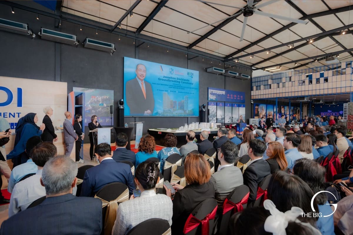 Jesselton Dockland Groundbreaking