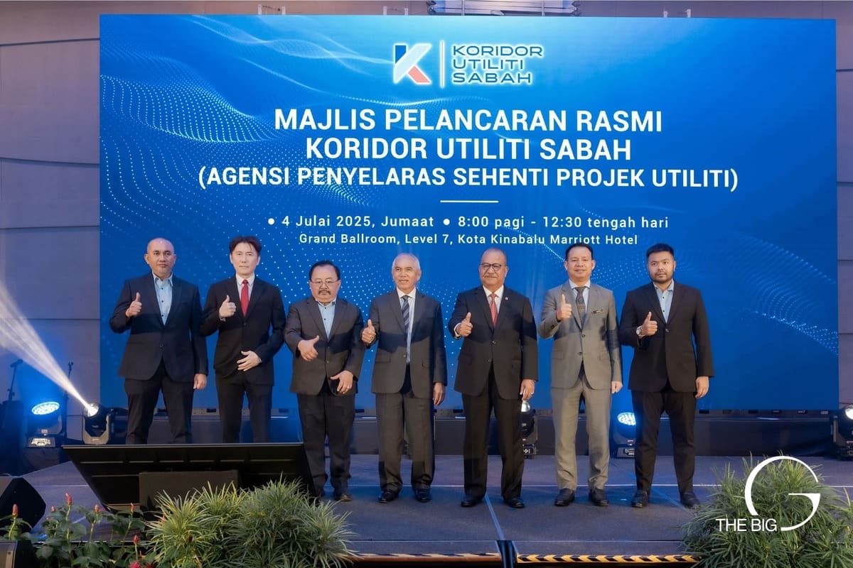 Koridor Utiliti Sabah official launch — government ceremony