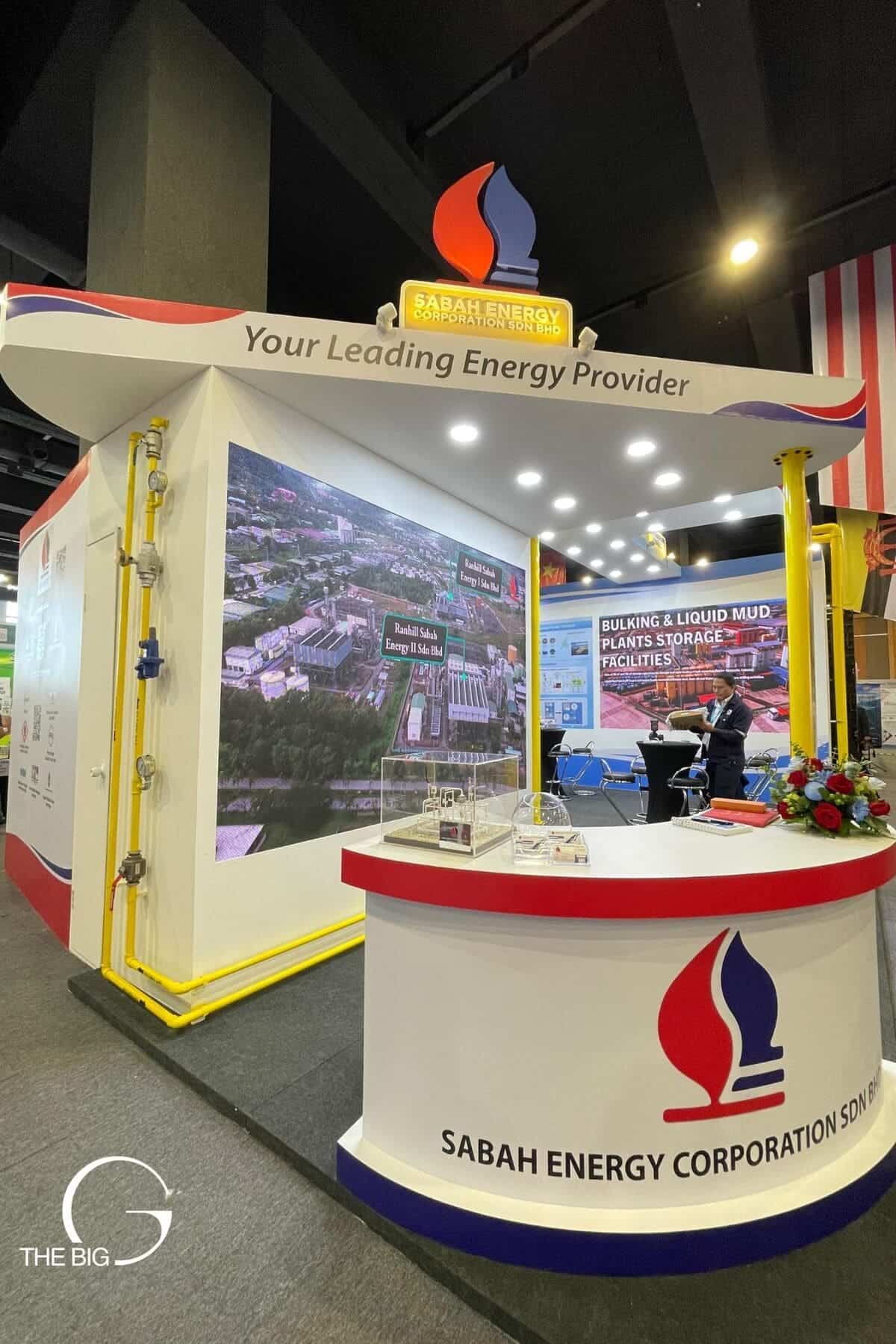 Sabah International Expo booth design and fabrication